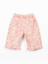 Printed Woven Trousers- Light Pink by Play Up