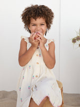 Woven Dress- Pineapples by Play Up