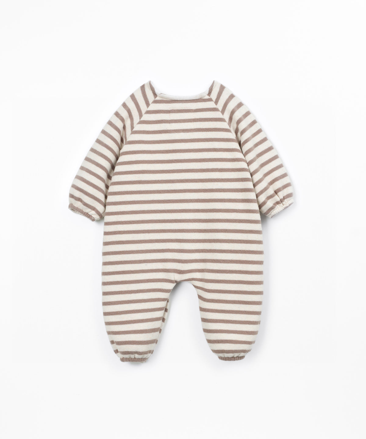 Striped Flame Jersey Jumpsuit- Drawing by Play Up