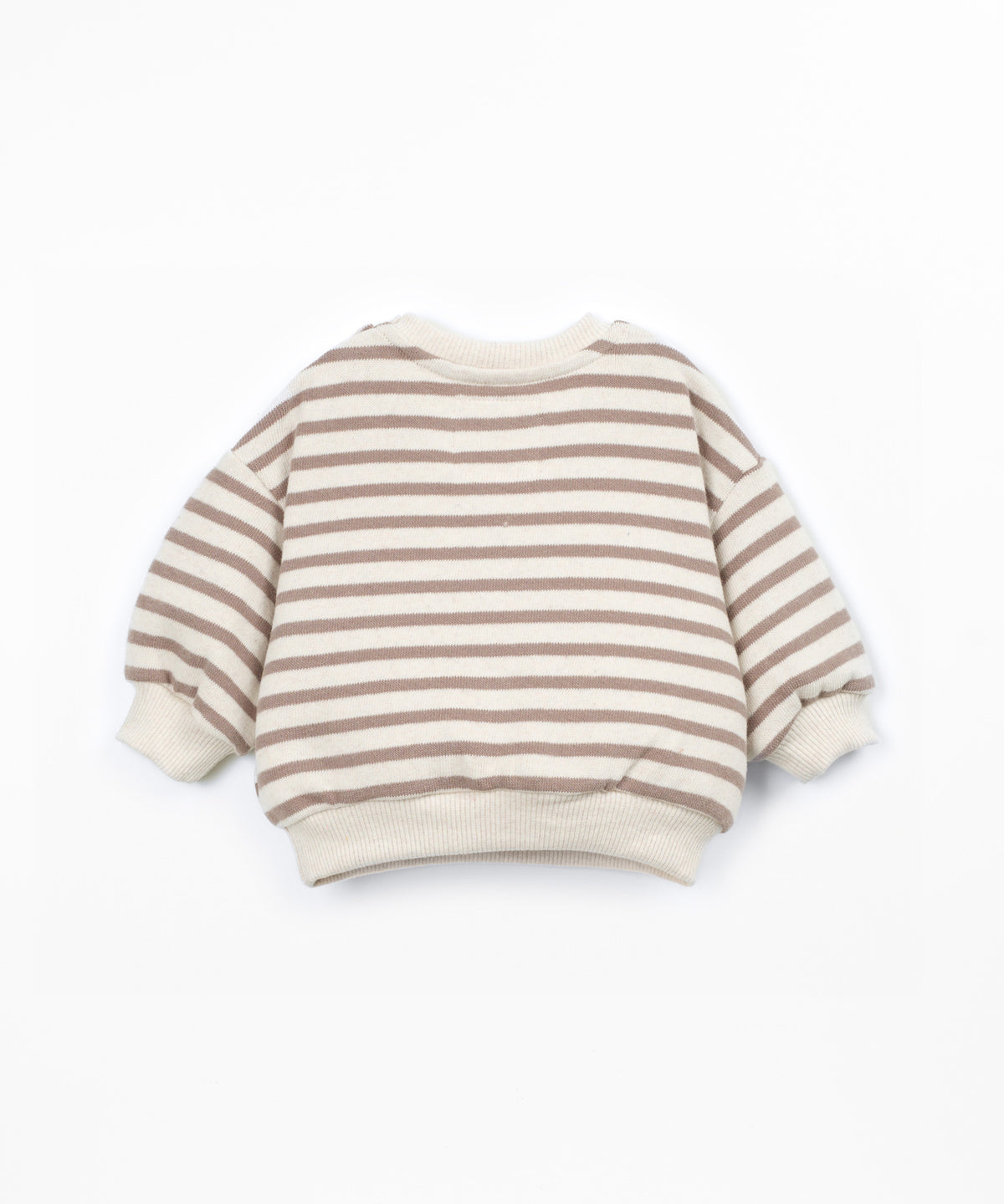 Striped Jersey Sweater- Drawing by Play Up