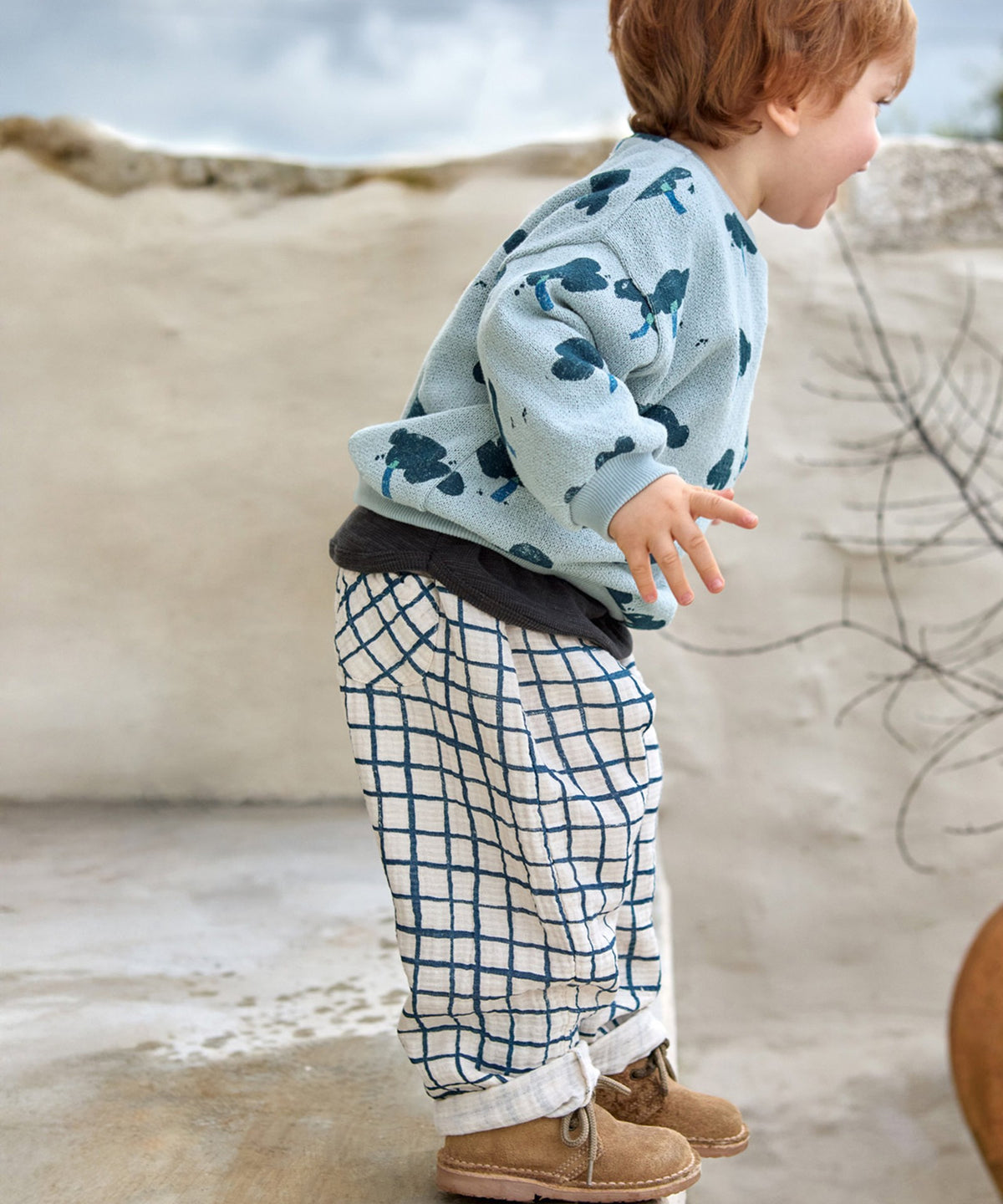 Printed Woven Trousers- Sketches by Play Up