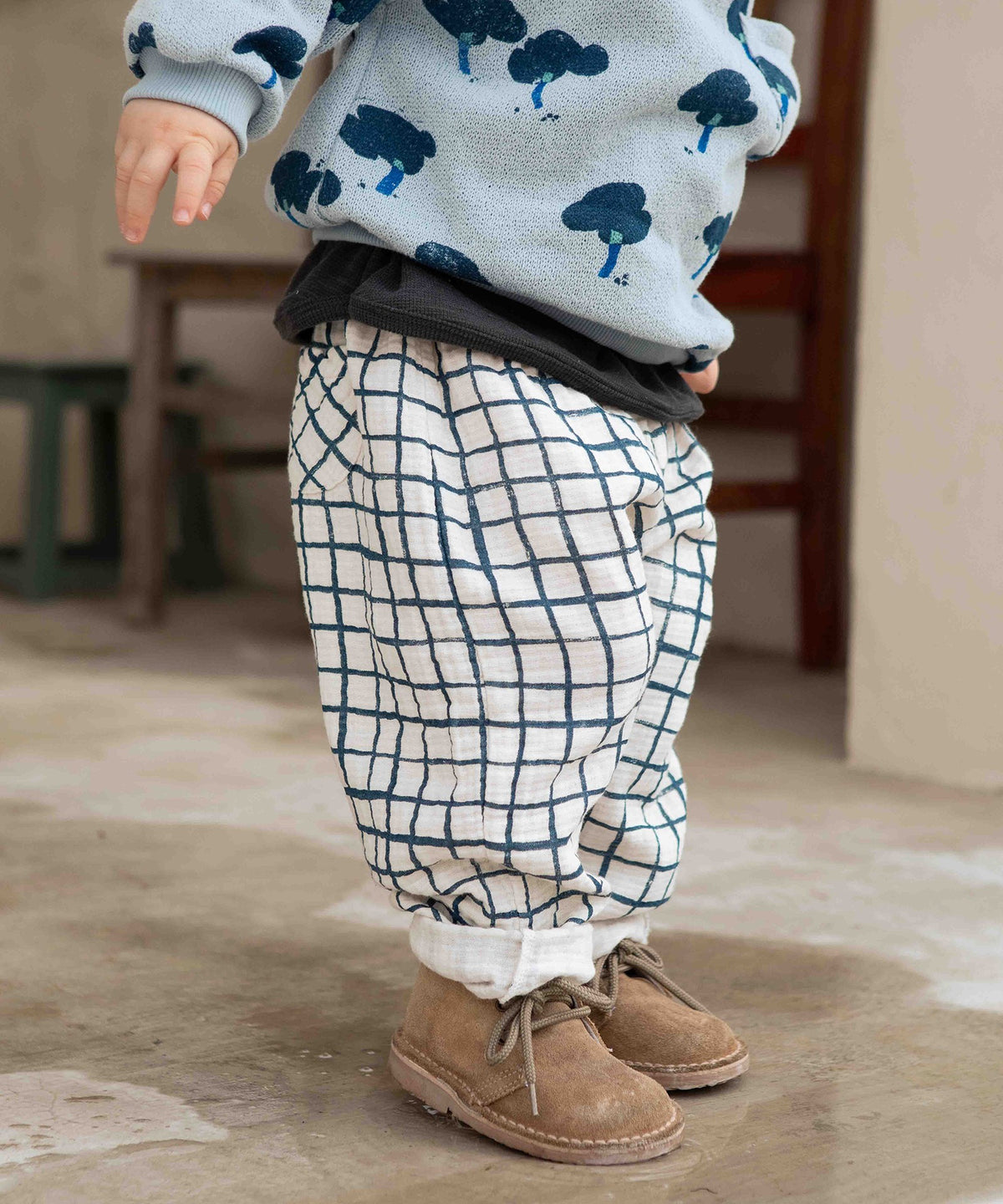 Printed Woven Trousers- Sketches by Play Up