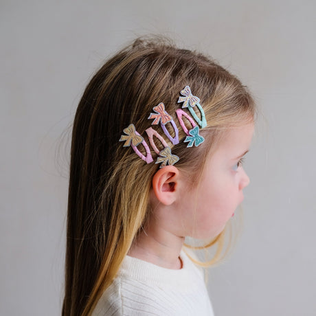 Sparkle Bow Mini Clic Clacs by Mimi & Lula