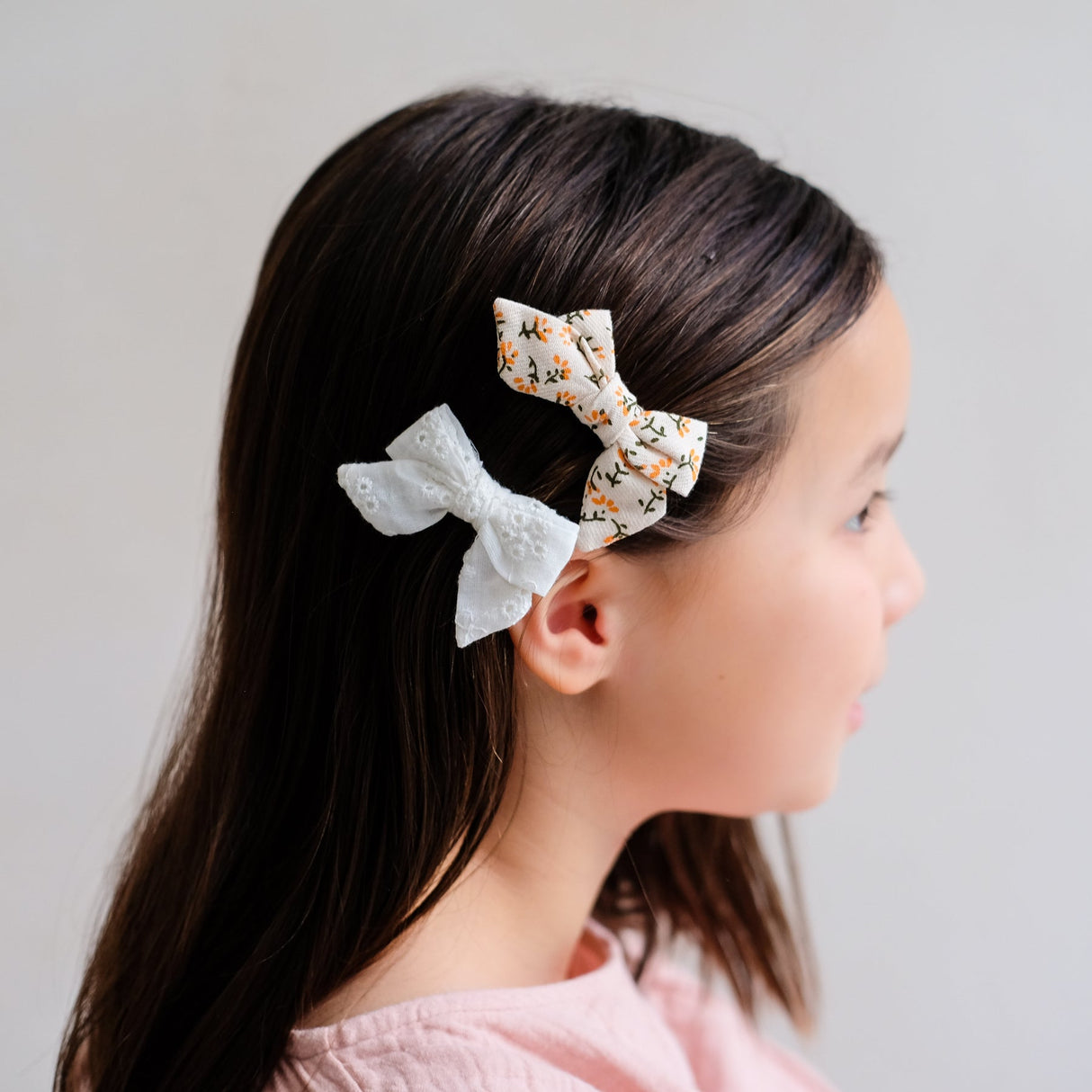 Maggie bow clips by Mimi + Lula