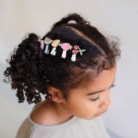Fruit salad mini clips by Mimi & Lula