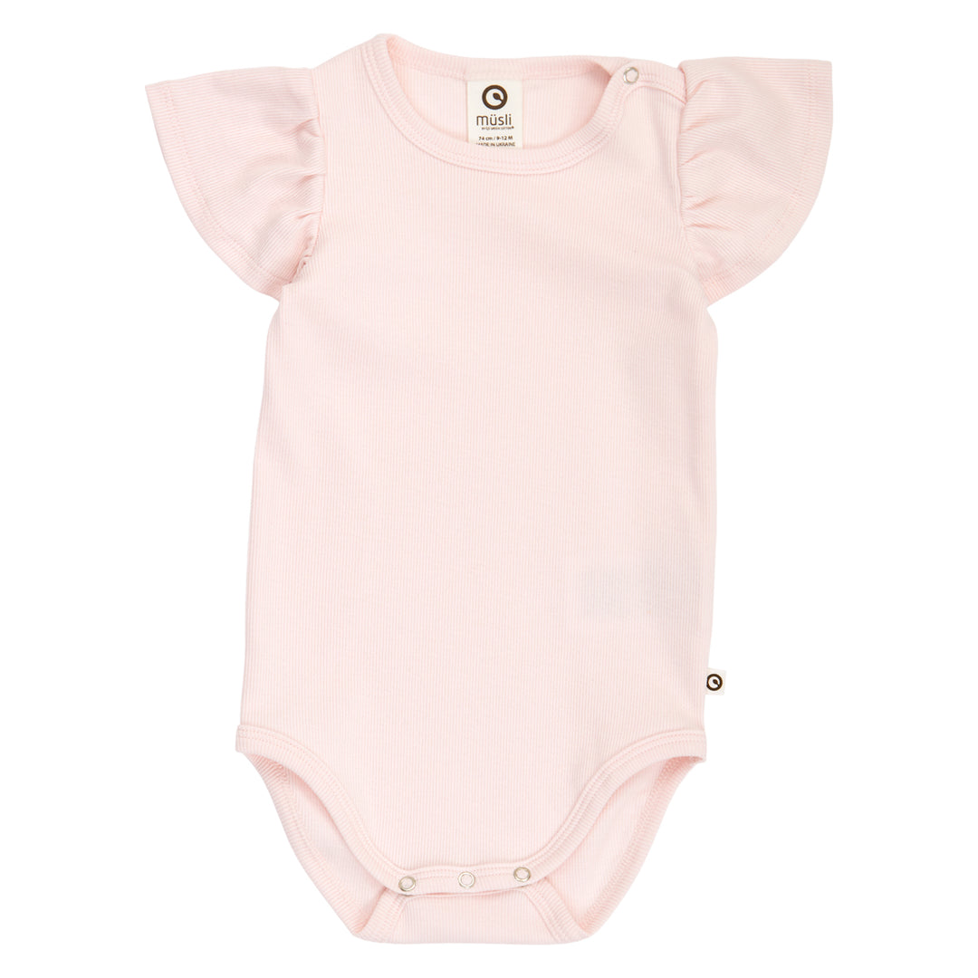 Cozy Me Frill Bodysuit- Primrose by Musli