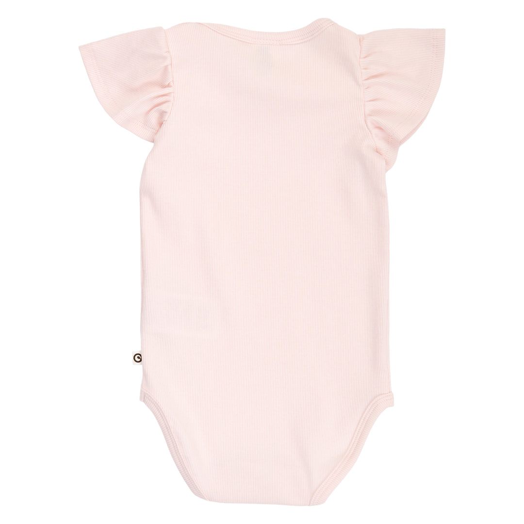 Cozy Me Frill Bodysuit- Primrose by Musli