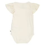 Cozy Me Frill Bodysuit- Tofu by Musli