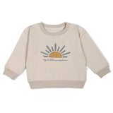 Organic Fleece Sweatshirt - My Little Sunshine by Makemake