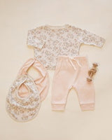 Drawstring Pant || Dusty Rose by Quincy Mae