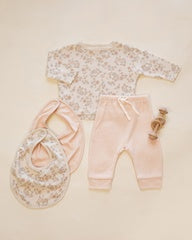 Drawstring Pant || Dusty Rose by Quincy Mae
