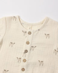 Woven Jumpsuit || Moose by Quincy Mae