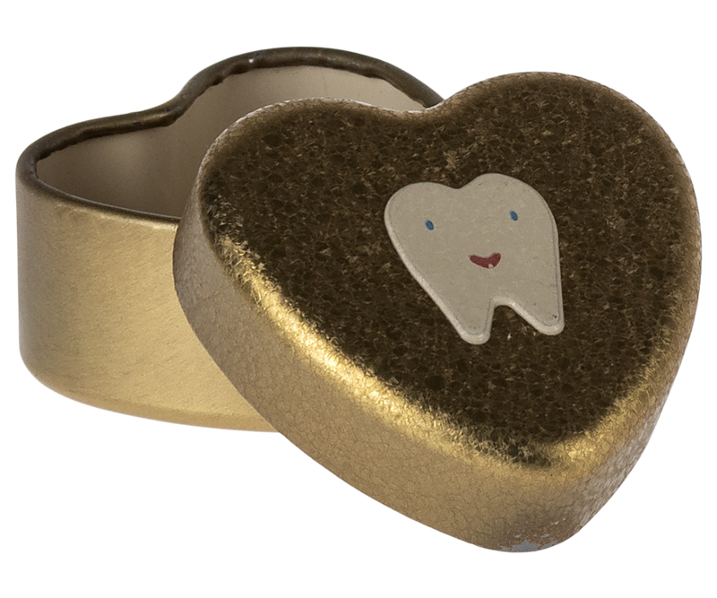 Tooth Box, Small - Gold by Maileg