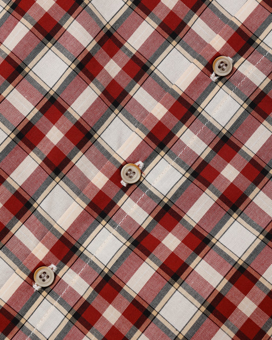 Harrison Button Down || Holiday Tartan by Noralee