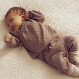 Knit Pants in Walnut by Musli