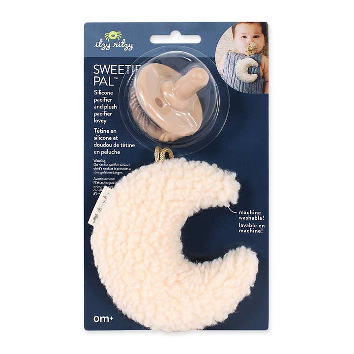 Sweetie Pal™ Plush & Pacifier- Skye the Moon by Itzy Ritzy