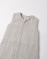 Sleep Bag || Blue Gingham by Quincy Mae