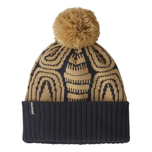 Kids' Powder Town Beanie- Flow: Sunken Blue by Patagonia