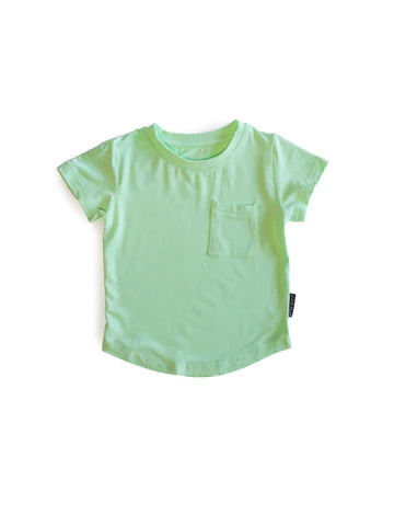Neon Distressed Tee - Lime by Little Bipsy