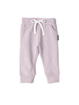 Checkered Pocket Jogger - Lavender by Little Bipsy