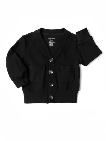 Cardigan - Black by Little Bipsy