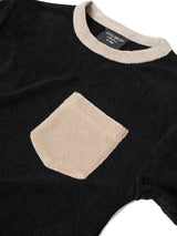 Terry Cloth Tee - Black by Little Bipsy