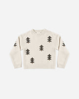 Aspen Sweater || Tree Jacquard by Rylee + Cru