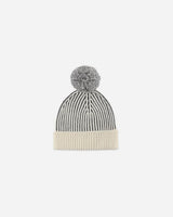 Beanie Midnight Stripe by Quincy Mae