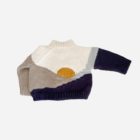 Sunset Cardigan - Navy by The Blueberry Hill