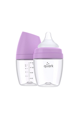 Buubibottle Mini Hybrid Feeding Bottle - Purple by Quark Baby