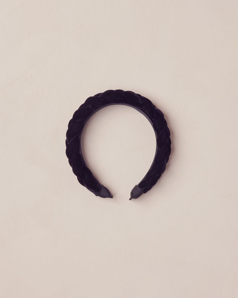Braided Headband || Black by Noralee