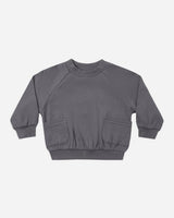 Pocket Sweatshirt || Midnight by Quincy Mae