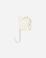 Baby Bonnet || Blue Ditsy by Quincy Mae