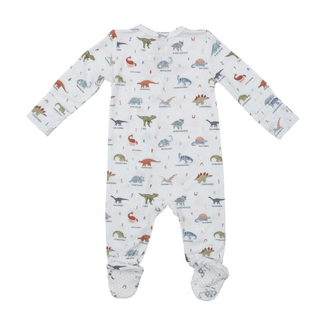 2-Way Zipper Footie - Dinosaur ABC by Angel Dear