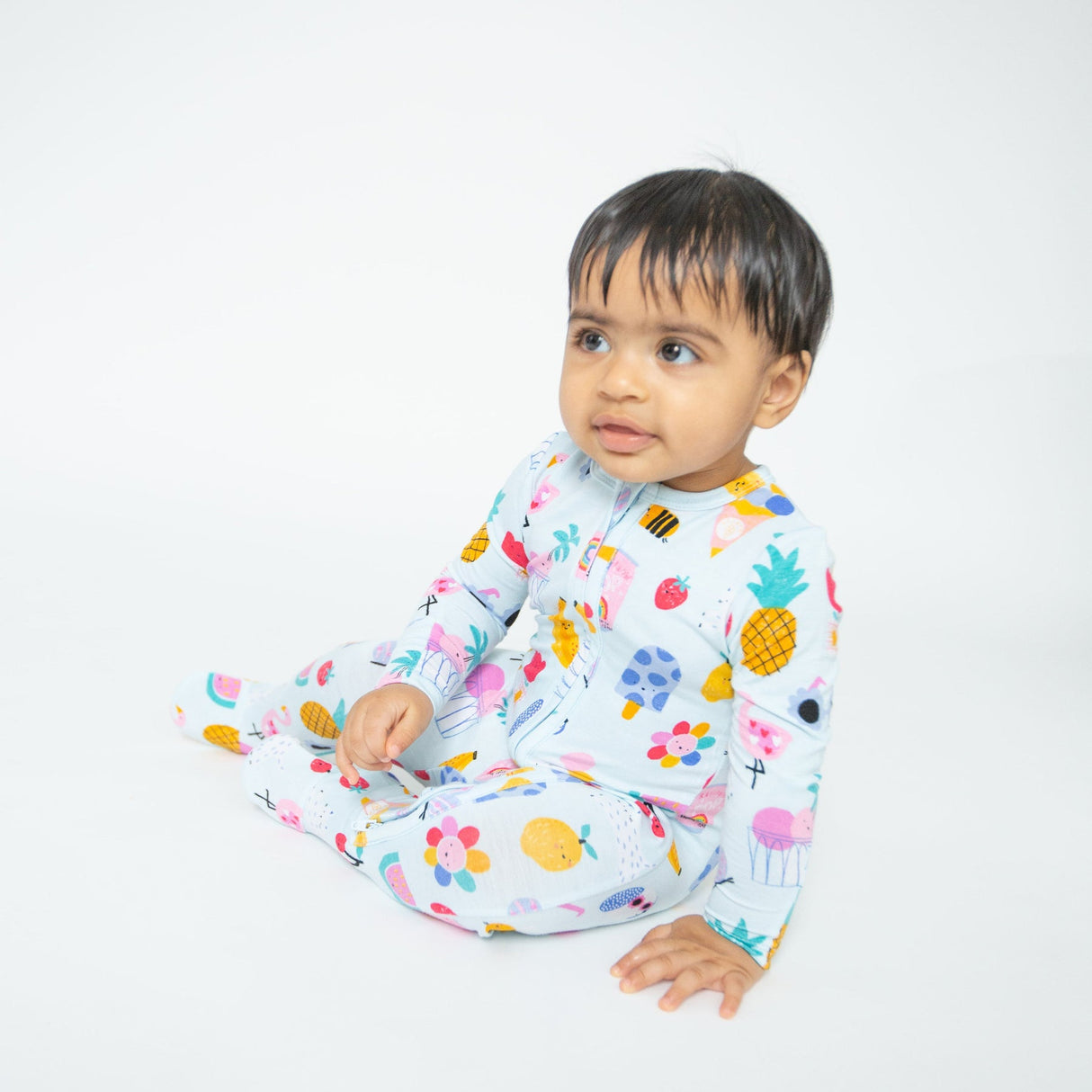 2-Way Zipper Footie - Ice Cream Giggles by Angel Dear