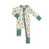 2-Way Zipper Romper - Baby Vegetables by Angel Dear