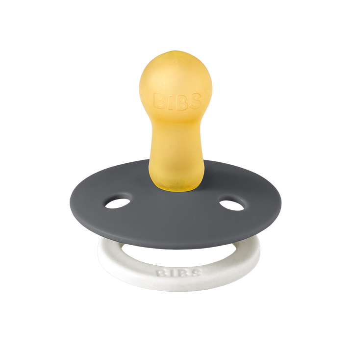 Colour GLOW 2 PACK - Iron/Baby Blue by BIBS