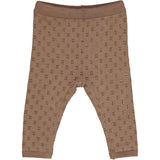 Knit Pants in Walnut by Musli