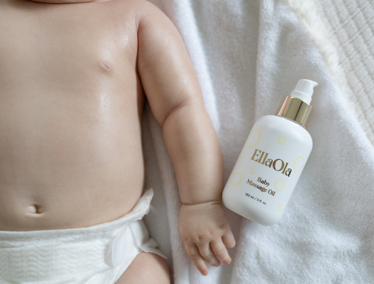 Baby Massage Oil - Fragrance Free by Ella Ola