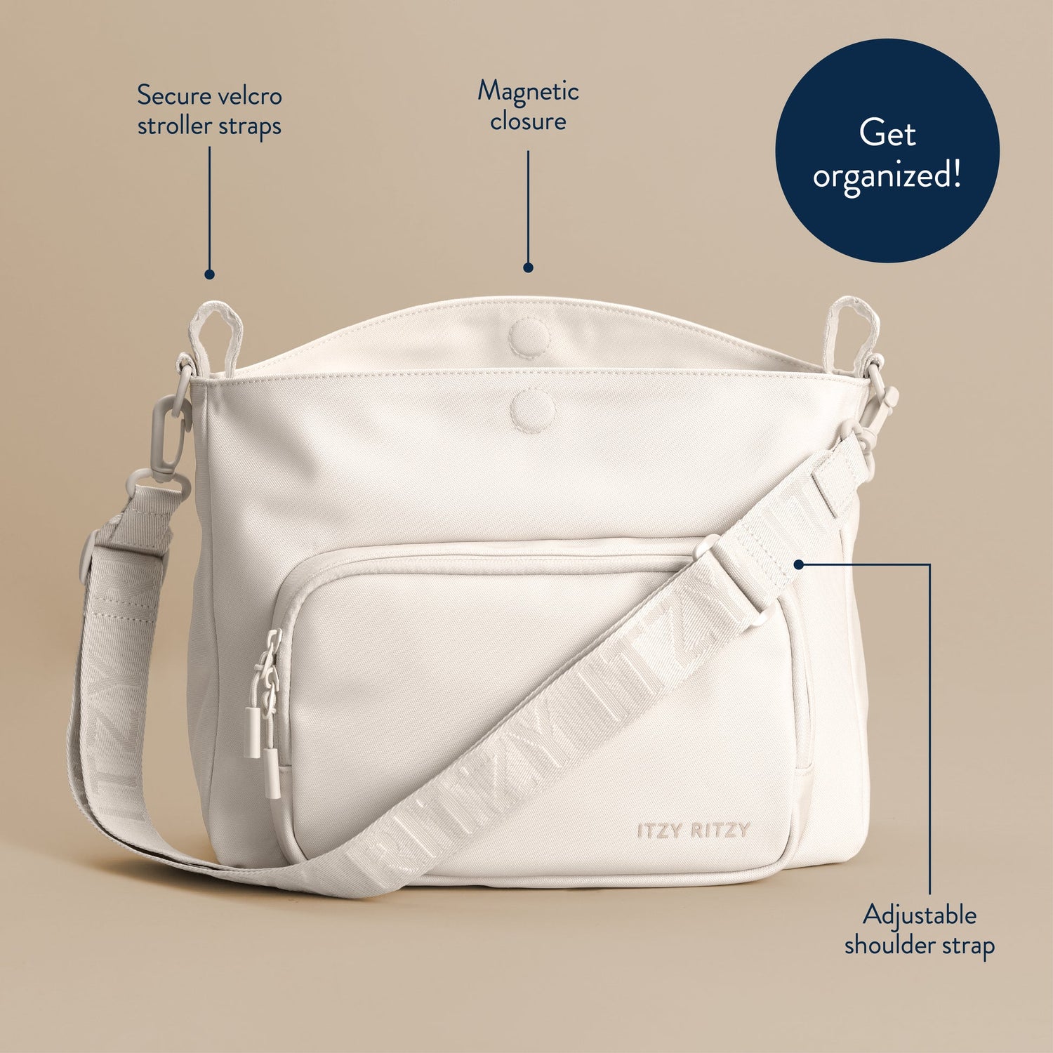 Belong Cargo Caddy- Cream by Itzy Ritzy