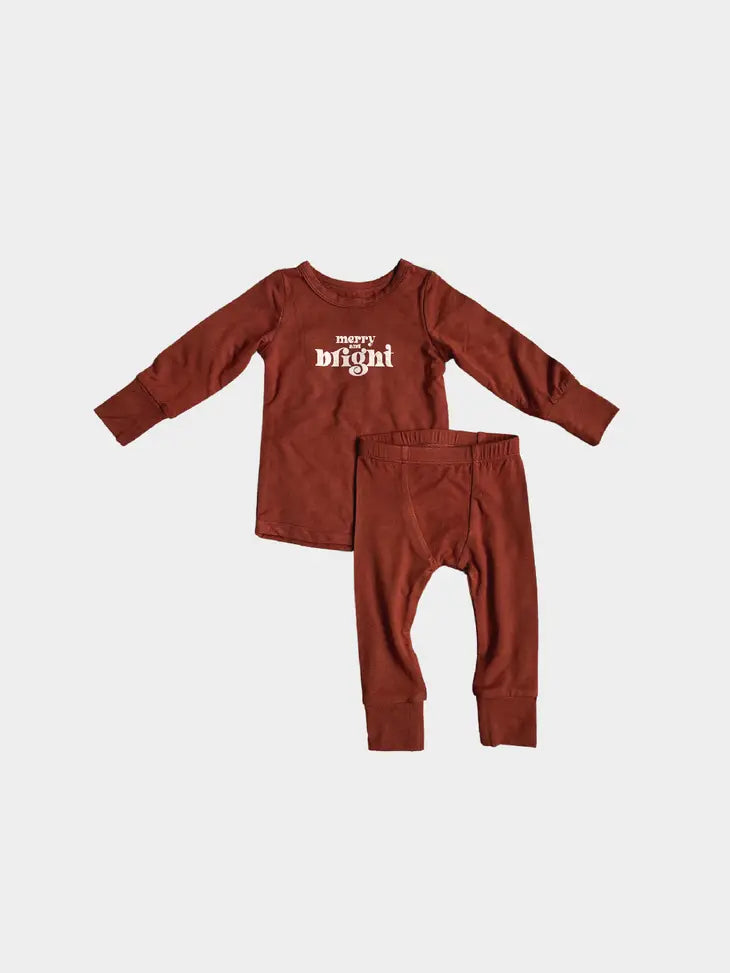 Bamboo Lounge Set in Merry & Bright by babysprouts