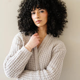 Waffle Knit Robe- Oatmeal by Saranoni