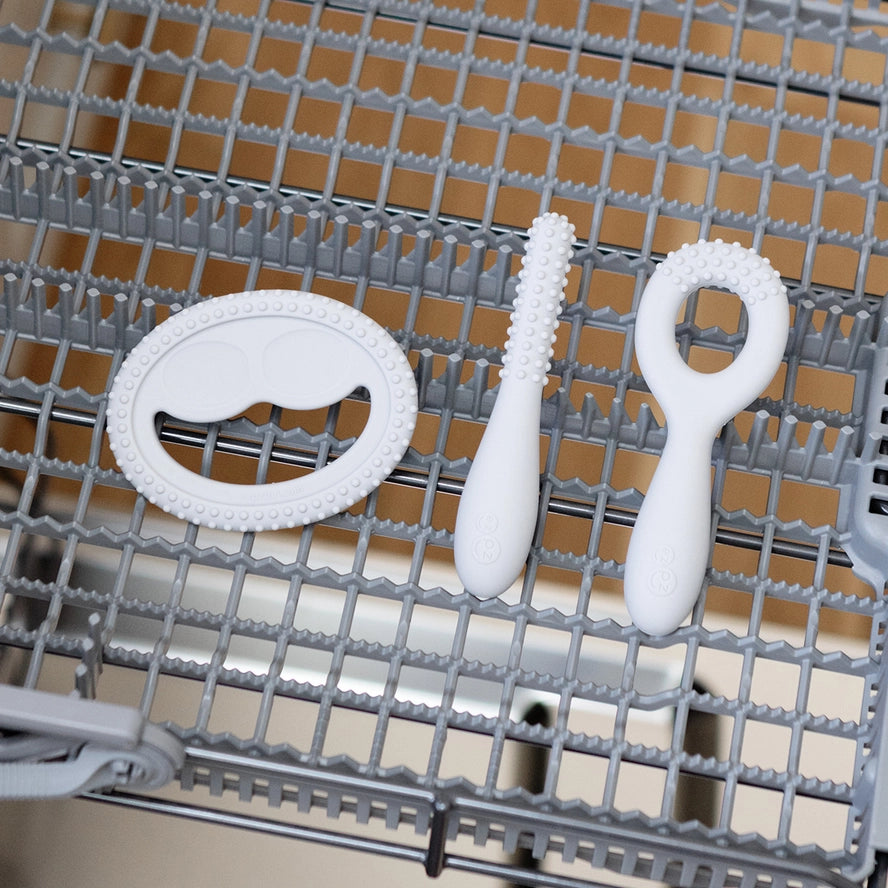 Oral Development Tools in Pewter by ezpz