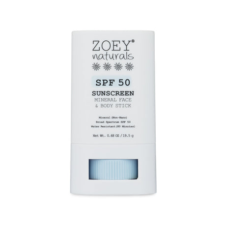 SPF 50 Mineral Sunscreen Stick by Zoey Naturals