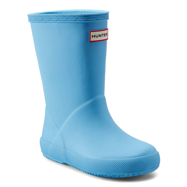 Kids First Classic Rain Boots- Medium Blue by Hunter Boots