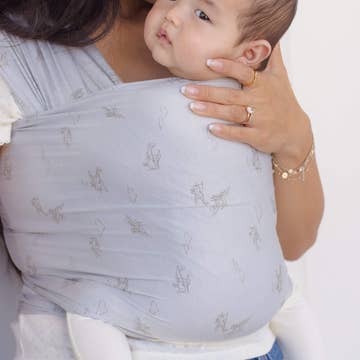 Quincy Mae X Solly Baby Airplanes Wrap by Solly Baby