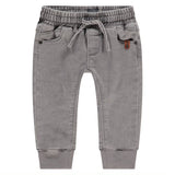 Boys Gray Denim Joggers by Babyface