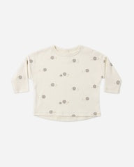 Long Sleeve Tee || Hedgehog by Quincy Mae