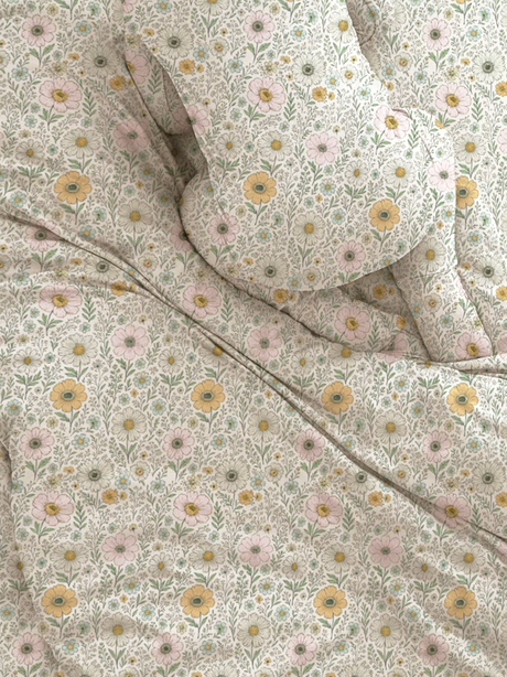 Toddler Cloud Blanket- Wildflower / 1.0 TOG