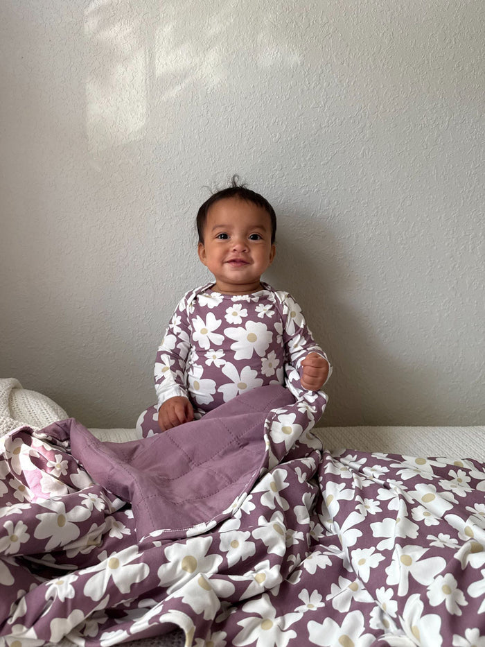 2.5 TOG Cloud Toddler Blanket- Blossom by gunamuna